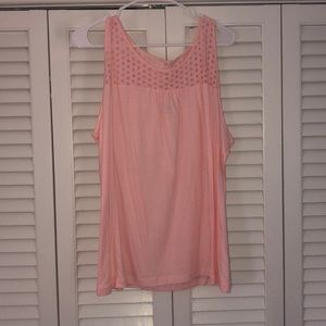 Pink tank top